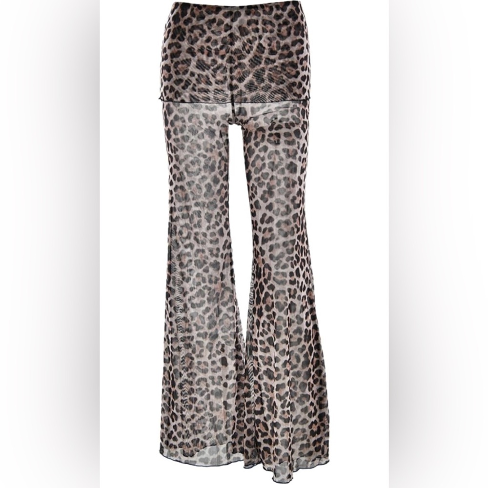 Leopard Print Pants